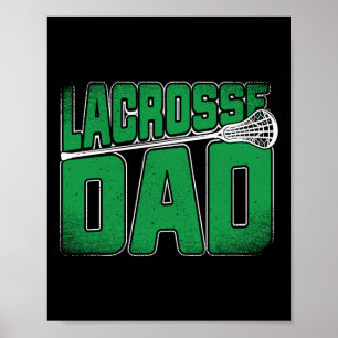 Lacrosse Dad - Lacrosse Kleding en Geschenken Poster