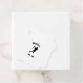 Lacrosse de hele dag bedankjes labels (In situ)