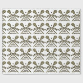 Lacrosse de Originele Amerikaanse Sport Cadeaupapier (Vlak)