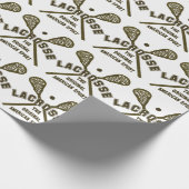 Lacrosse de Originele Amerikaanse Sport Cadeaupapier (Hoek)