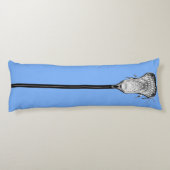 Lacrosse décor lichaamskussen (Achterkant)