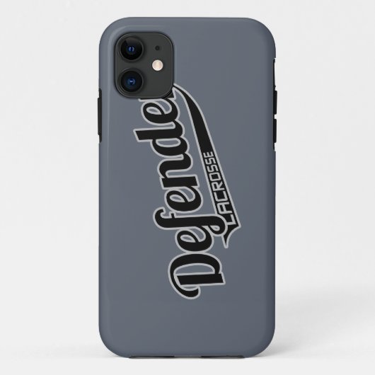 Lacrosse Defender iphone 5 hoesje (Achterkant)