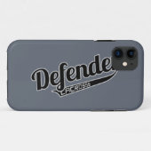 Lacrosse Defender iphone 5 hoesje (Achterkant (horizontaal))