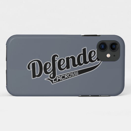 Lacrosse Defender iphone 5 hoesje (Achterkant (horizontaal))