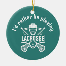 Lacrosse Design  Keramisch Ornament