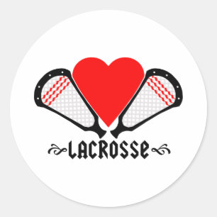 Lacrosse Design MeisjesLacrosse Sticker