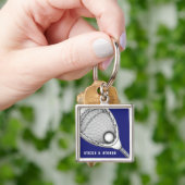 Lacrosse Doelman Sleutelhanger (Hand)