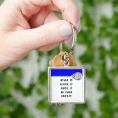 Lacrosse Doelman Sleutelhanger (Hand)