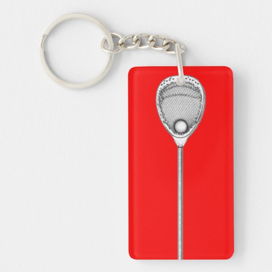 Lacrosse Doelman Sleutelhanger (Voorkant)