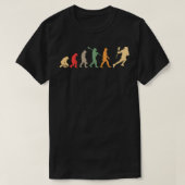 Lacrosse evolutie  t-shirt (Design voorkant)