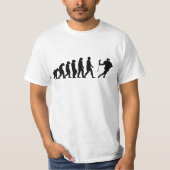 Lacrosse Evolution - Funny Lacrosse T-shirt (Voorkant)