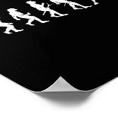 Lacrosse Evolution - Lacrosse spelerevolutie Poster (Hoek)