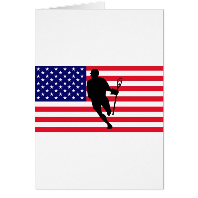 Lacrosse Flag IRock Amerika (Voorkant)
