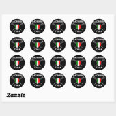 Lacrosse Flag Italia Sticker (Vel)