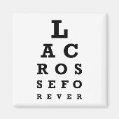 Lacrosse Forever Magneet (Voorkant)