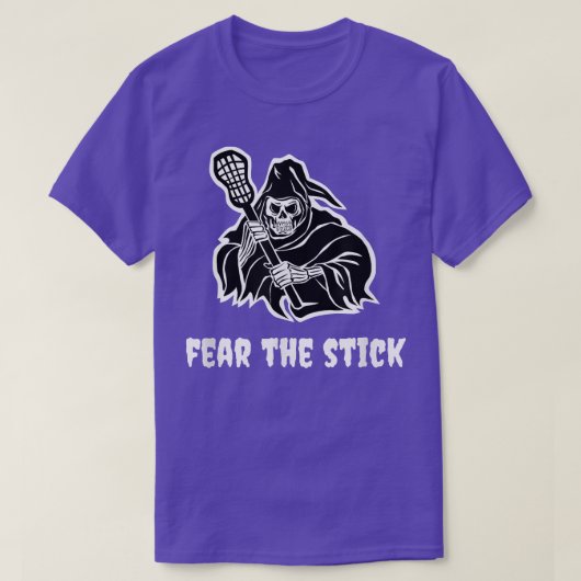 Lacrosse Funny Meme Sarcasm Skeleton Hallow T-shirt (Design voorkant)
