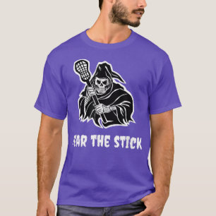 Lacrosse Funny Meme Sarcasm Skeleton Hallow T-shirt