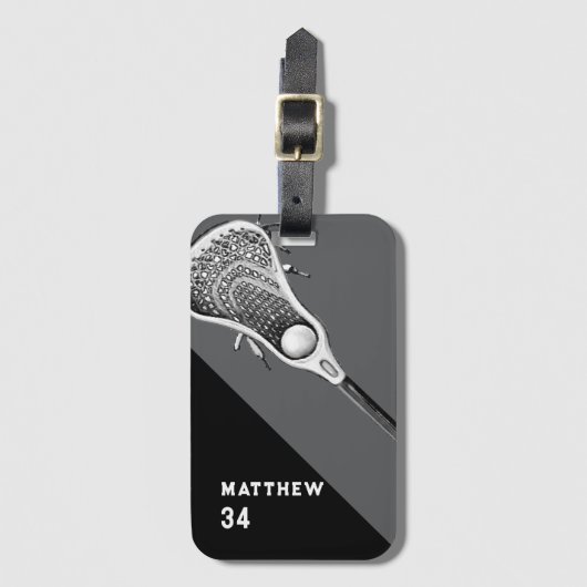 Lacrosse Gear Bag Bagagelabel (Voorkant (verticaal))