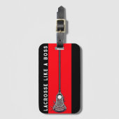 Lacrosse Gear Bagagelabel (Voorkant (verticaal))