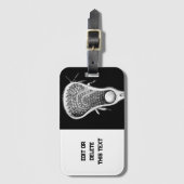 Lacrosse Gear Bagagelabel (Voorkant (verticaal))