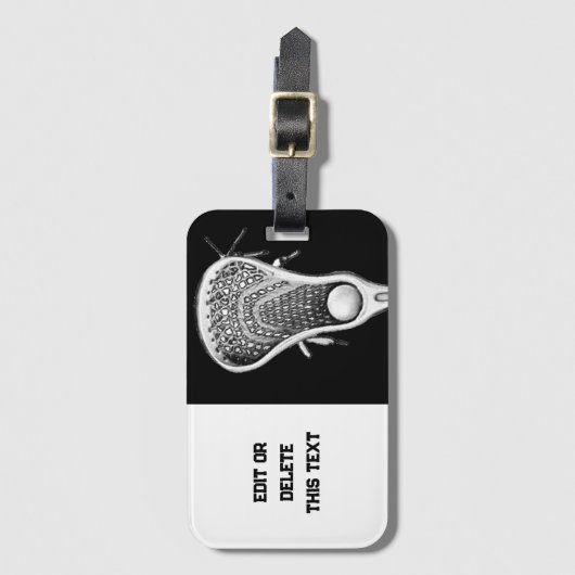 Lacrosse Gear Bagagelabel (Voorkant (verticaal))