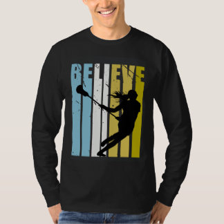 Lacrosse Geloof Silhouet Loves Sticks Squad T-shirt