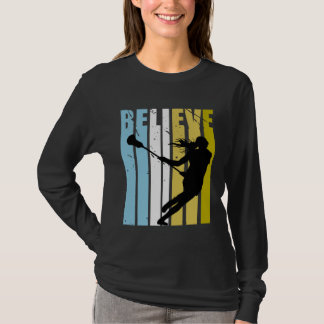 Lacrosse Geloof Silhouet Loves Sticks Squad T-shirt