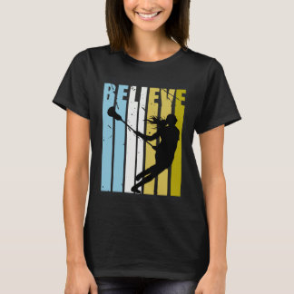 Lacrosse Geloof Silhouet Loves Sticks Squad T-shirt