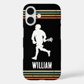  lacrosse gepersonaliseerd Case-Mate iPhone case (Achterkant)