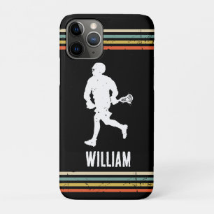 lacrosse gepersonaliseerd Case-Mate iPhone case