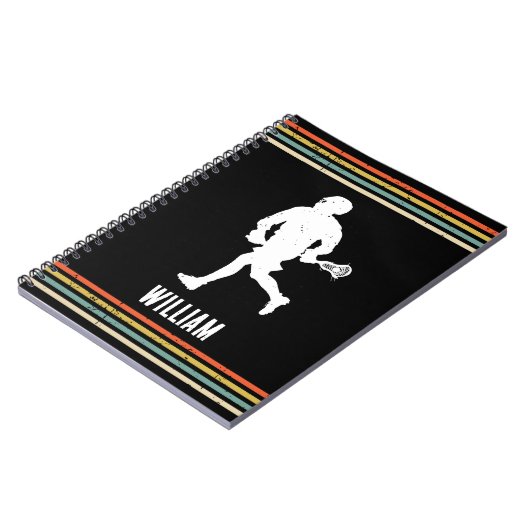 lacrosse gepersonaliseerd notitieboek (Linkerzijde)