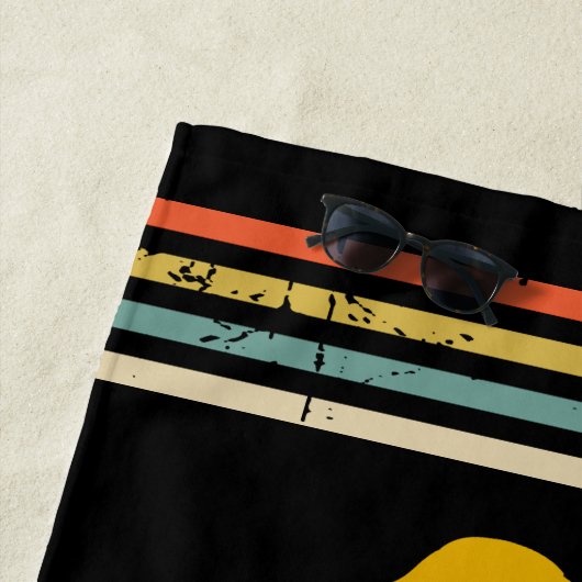  lacrosse gepersonaliseerd strandlaken (In situ)