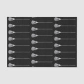 Lacrosse Gift Zwart Tissuepapier (Voorkant)