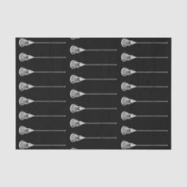 Lacrosse Gift Zwart Tissuepapier