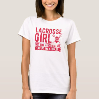 Lacrosse Girl Gift - VrouwenLAX - Dames Lacrosse T-shirt