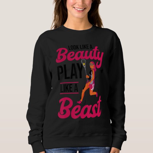 Lacrosse Girl Lax Trui (Voorkant)
