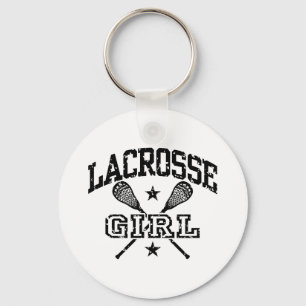 Lacrosse Girl Sleutelhanger