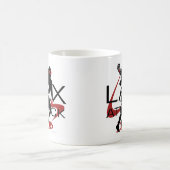 Lacrosse Girls LAX Attack Red Koffiemok (Center)