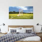 Lacrosse Goal Vibrant Outdoor Scenic Photo Canvas Afdruk (Insitu (Slaapkamer))