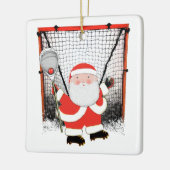 Lacrosse Goalie 2022 Collectible Keramisch Ornament (Links)