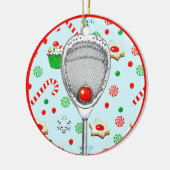 Lacrosse Goalie Collectible 2025 Keramisch Ornament (Links)