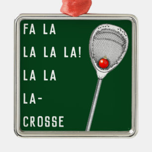 Lacrosse Goalie Collectible Metaal Ornament