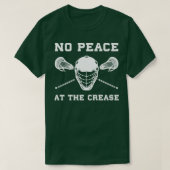 Lacrosse Goalie Crase Funny Lax T-shirt (Design voorkant)