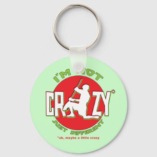 Lacrosse Goalie Design Keyring Sleutelhanger