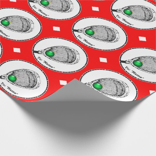 Lacrosse Goalie Gift Cadeaupapier (Hoek)