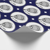 Lacrosse Goalie Gift Cadeaupapier (Hoek)