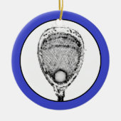 Lacrosse Goalie Gift Keramisch Ornament (Voorkant)