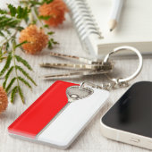 Lacrosse Goalie Gifts Sleutelhanger (Voorkant Rechts)