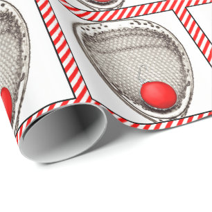 Lacrosse Goalie Holiday Gift Cadeaupapier