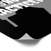 Lacrosse Goalie - Ik ben de muur Poster (Hoek)